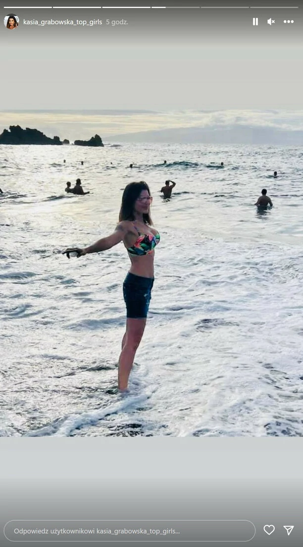 Kasia Grabowska z Top Girls zachwyca głębokim dekoltem na Instagramie! Zobaczcie zdjęcia prosto z wakacji!