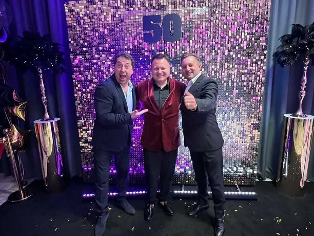 Robert Klatt Classic skończył 50 lat!  Huczne urodziny gwiazdora disco polo! Wśród gości m.in. Michał Wiśniewski i Marek Sierocki, Marcin Miller [Zdjęcia]