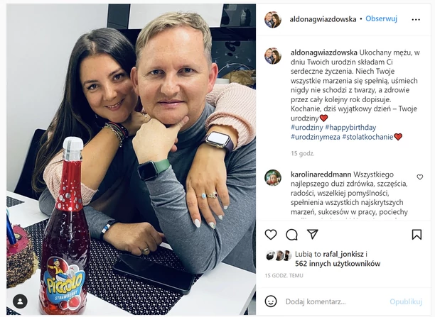 Marek Gwiazdowski z zespołu Mig świętuje urodziny! Gwiazdor disco polo spędził je w towarzystwie ukochanej żony!