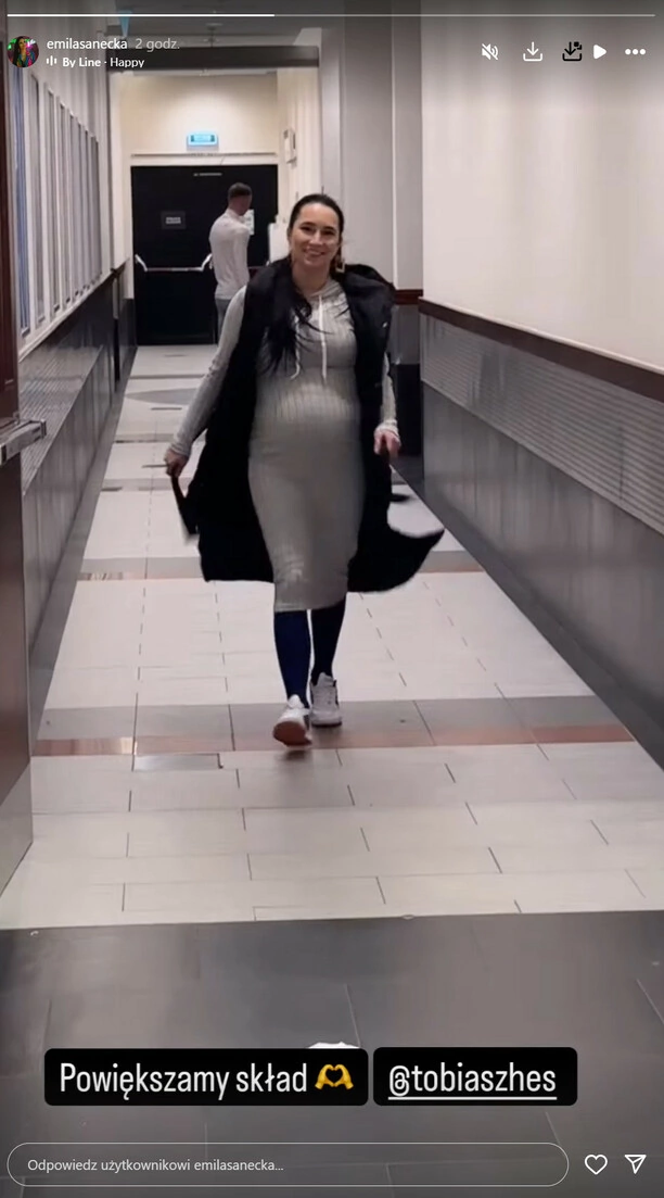 Emilia Sanecka z Daj To Głośniej ogłosiła radosną nowinę! Spodziewa się dziecka! 