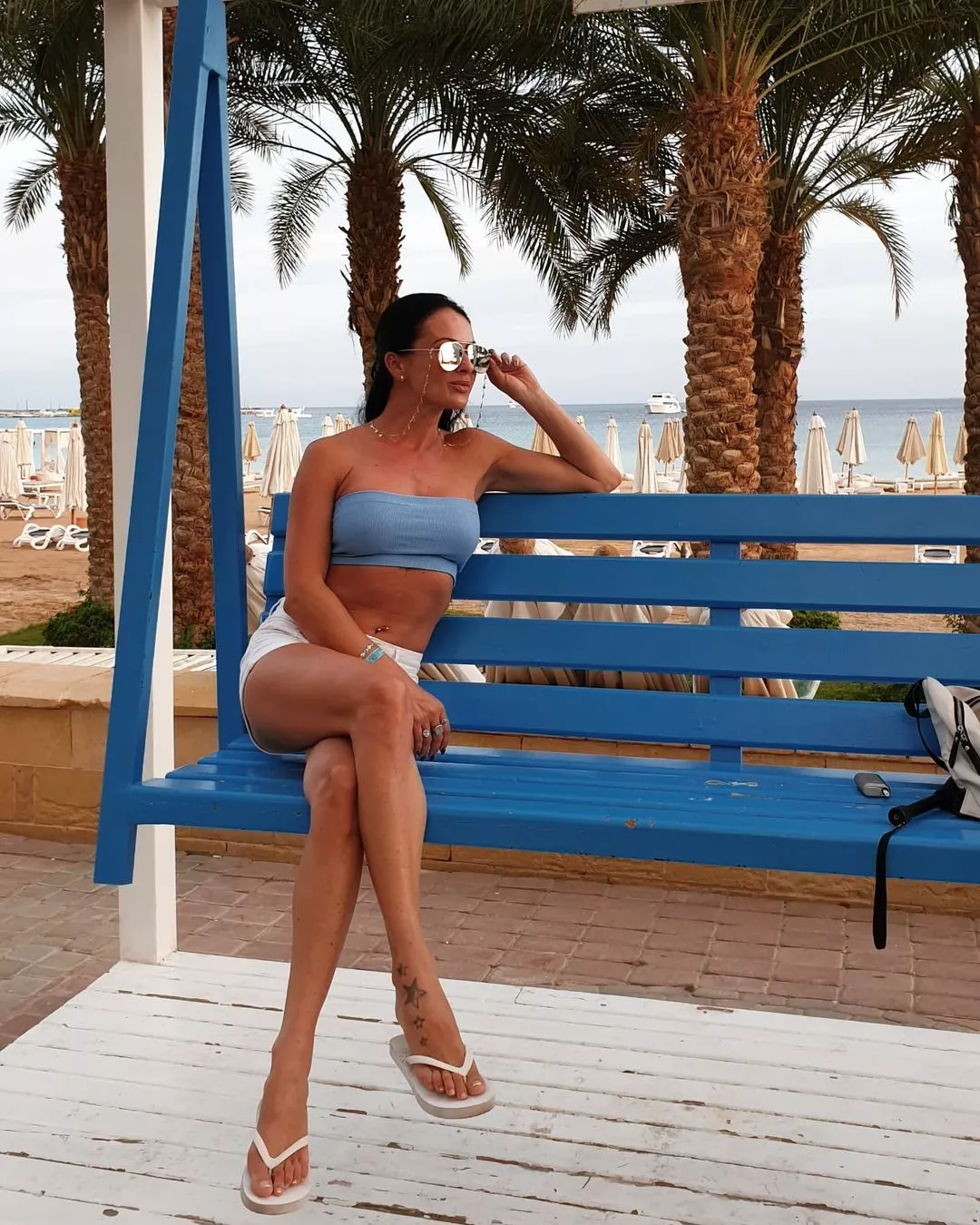 Co za figura! Znana wokalistka disco polo na wakacjach w Egipcie! Yoko kusi pięknym, wyrzeźbionym ciałem! 