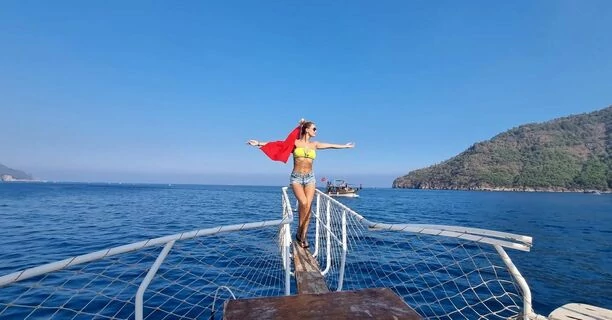 Justyna Lubas na wakacjach