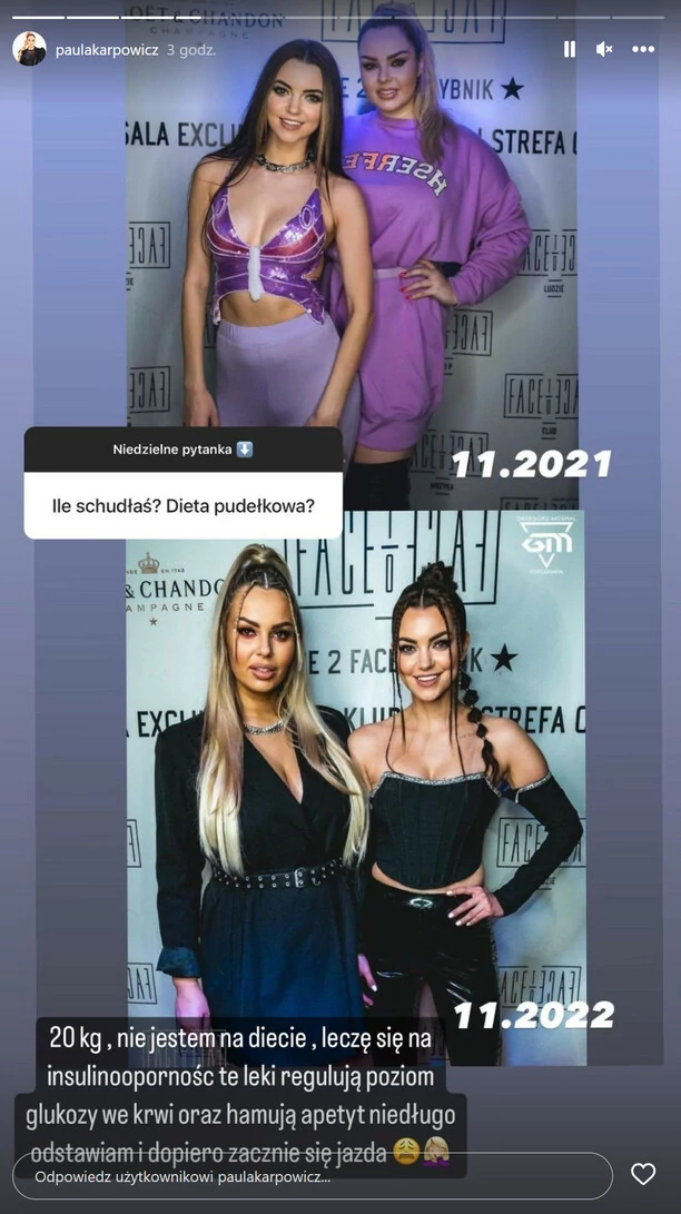 Uwielbiana gwiazda disco polo schudła 20 kg! Zmiana jest ogromna! Paula Karpowicz pokazała dwa zdjęcia! 