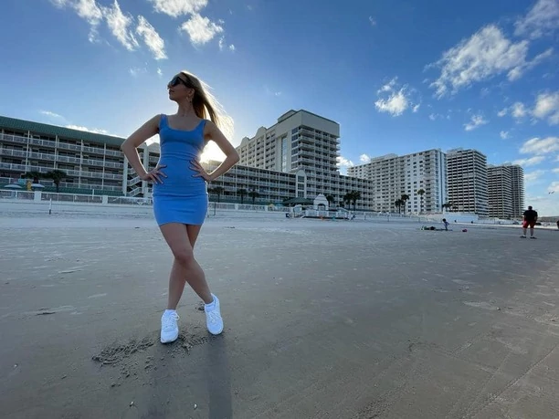 Co za figura! Natalia Siemieniecka Top Girls wygląda zjawiskowa! Gwiazda disco polo zachwyca na plaży w USA [FOTO]