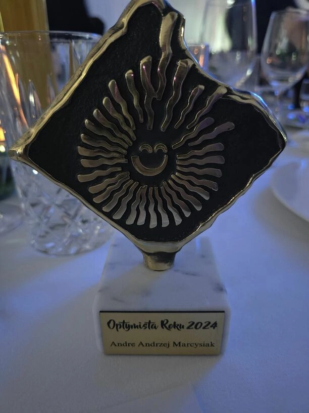 Andre z nagrodą „Optymista Roku 2024” – Disco Polo w blasku pozytywnego myślenia