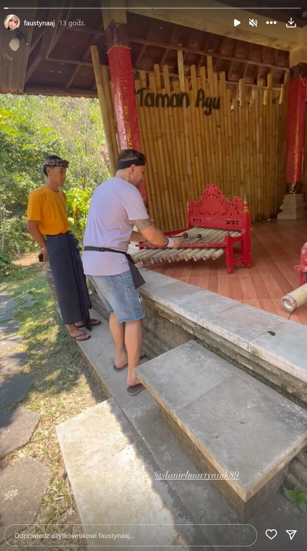 Daniel Martyniuk z ukochaną na Bali! Zobaczcie zdjęcia!