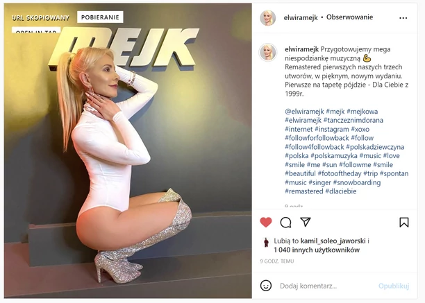 Cudowna Elwira Mejk pokazała swoje wdzięki i podzieliła się wyjątkową niespodzianką! Fani zachwyceni! 