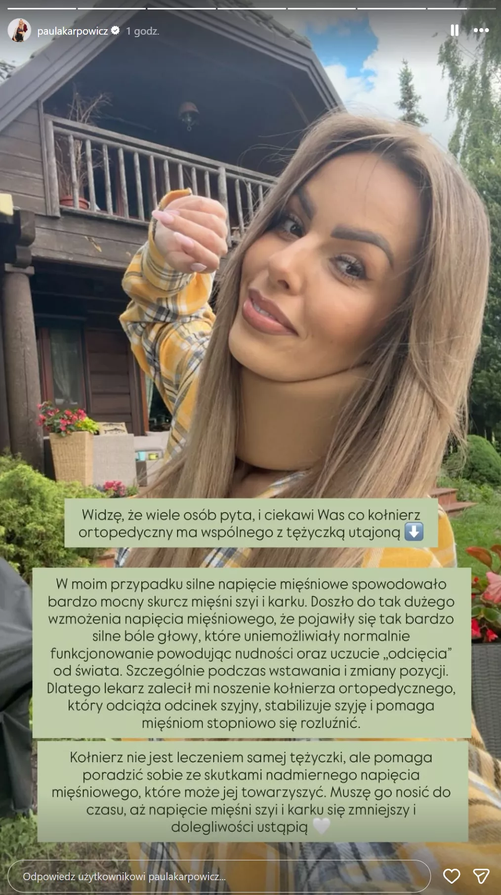 Paula Karpowicz w kołnierzu ortopedycznym! Co się stało z gwiazdą disco polo?