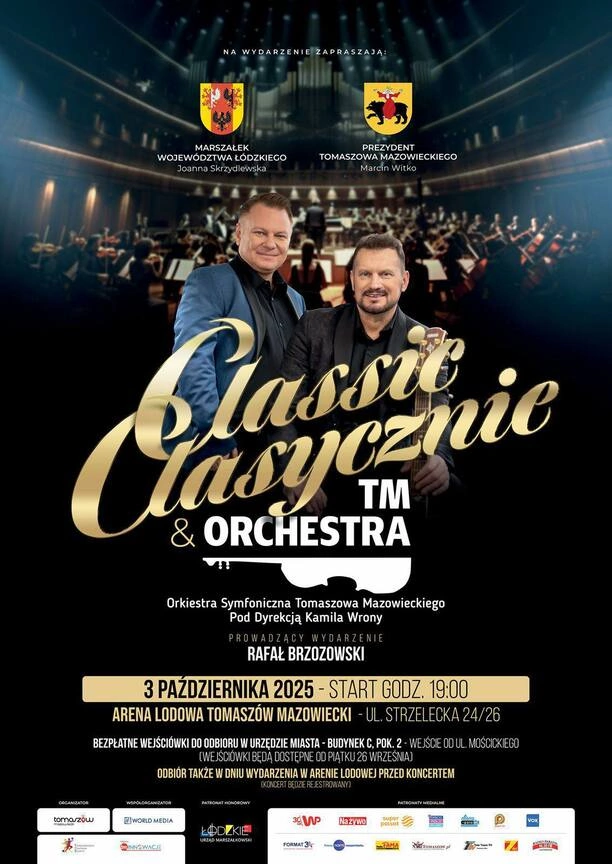 Wyjątkowe wydarzneie! Zespół Classic i koncert Clasycznie w Tomaszowie Mazowieckim