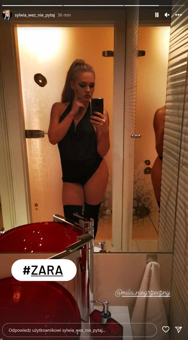 Gorące zdjęcie uwielbianej wokalistki disco polo w łazience! Sylwia z Weź nie pytaj potrafi rozpalić zmysły!