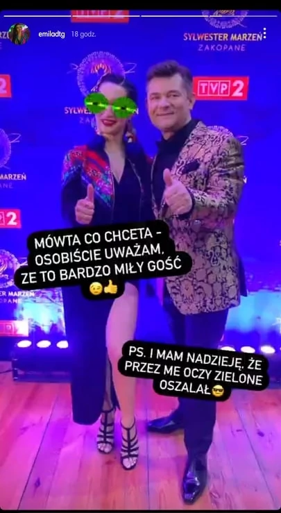 Emilia Sanecka i Zenon Martyniuk w duecie?! Gwiazda Daj to Głośniej zachwycona Królem disco polo! 