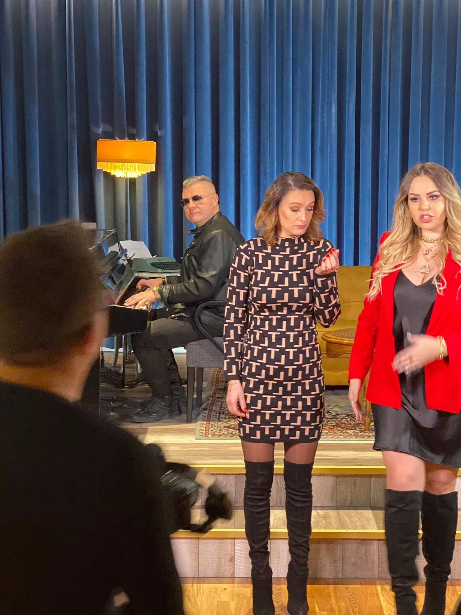 Top Girls na planie teledysku 