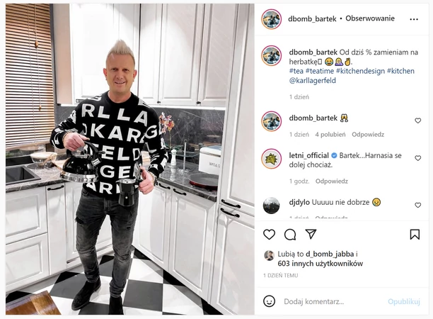 Po rozstaniu z żoną przyszedł czas na kolejne zmiany! Bartek Dbomb zaskoczył tym internautów! 