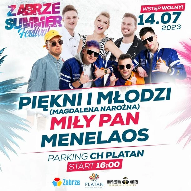 ZABRZE SUMMER FESTIVAL 2023 już 14 lipca 2023