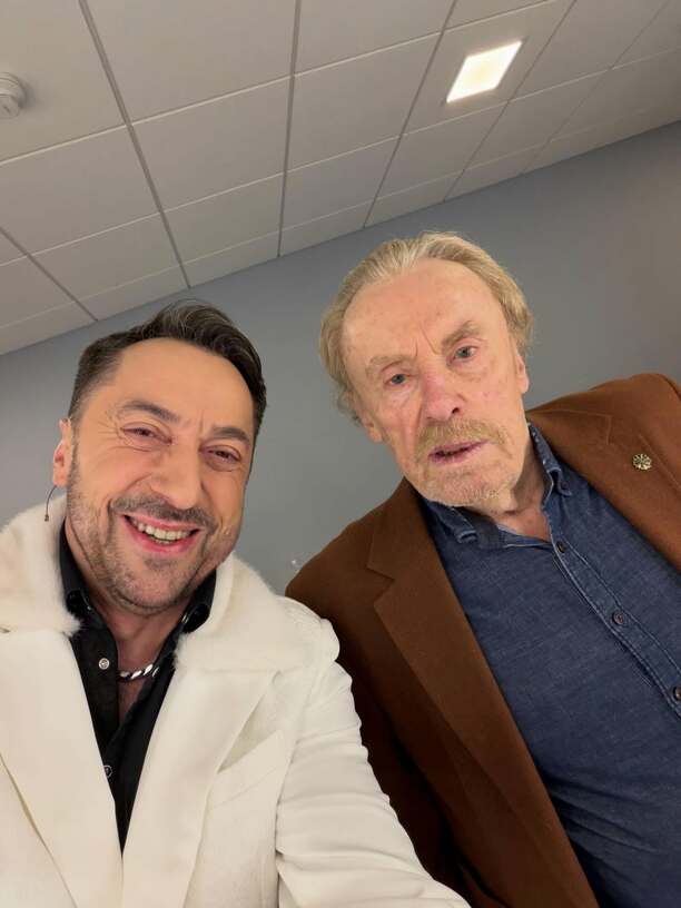 Marcin Miller spotkał Daniela Olbrychskiego