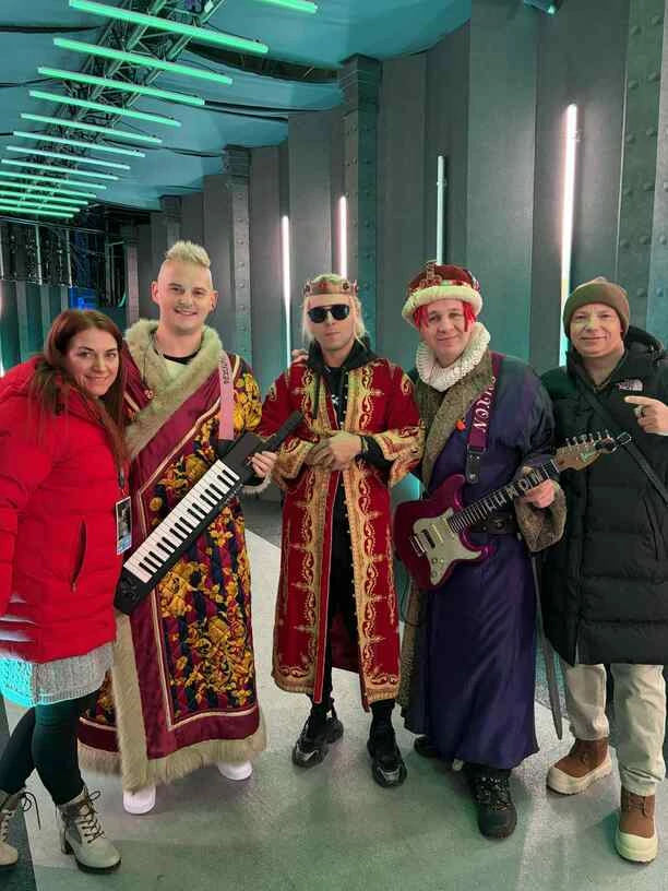 Skolim w królewskim wydaniu na Sylwestrze Polsatu. Strój, o którym mówi cała Polska