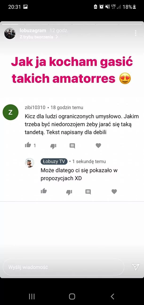 Obraźliwe słowa! Internauta zaatakował gwiazdy disco polo i fanów. Łobuzy odpowiedzieli na atak!