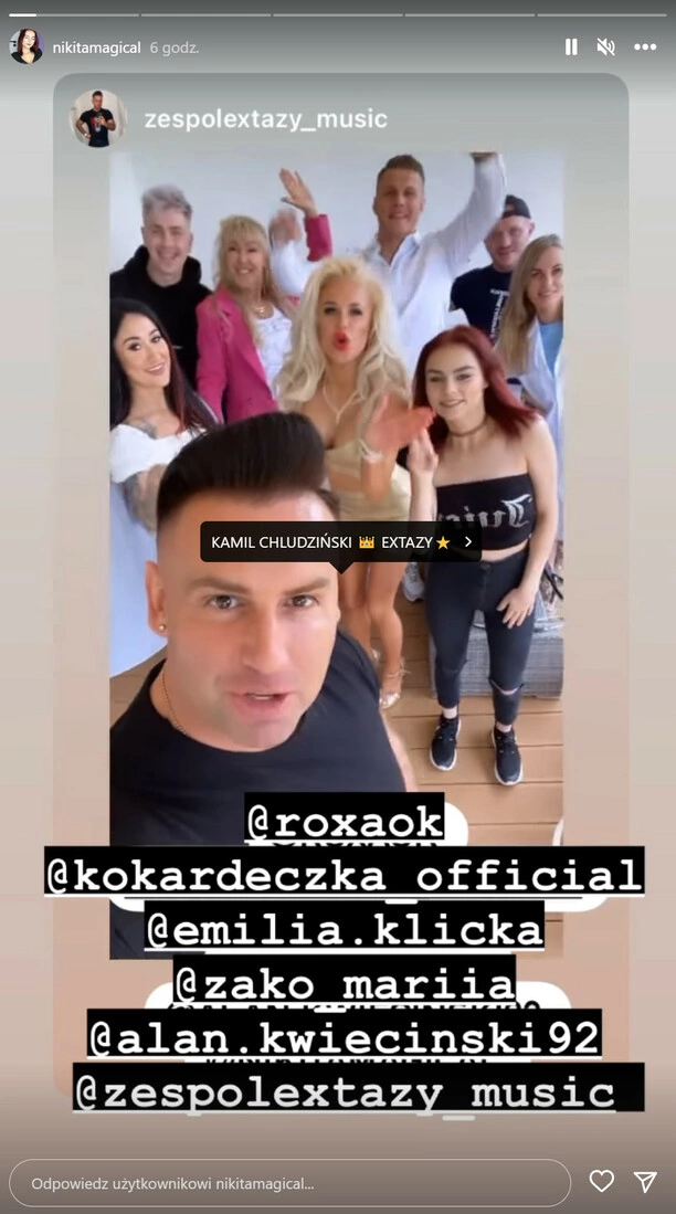 Nikita Magical w teledysku zespołu Extazy - to będzie mega gorąca produkcja disco polo! Mamy zdjęcia