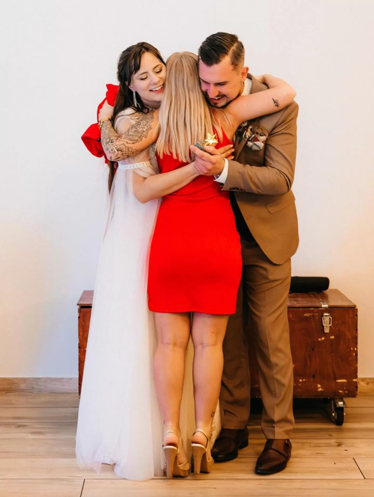 Ale nogi! AniaAmy z Disco Star w mini sukience zmiotła parkiet weselny