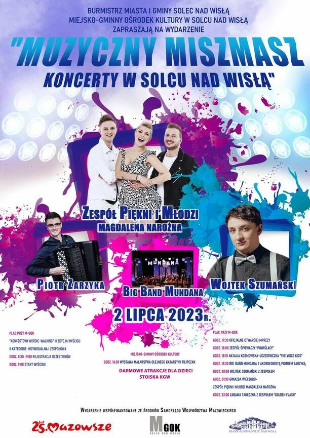 Muzyczne Szaleństwo nad Wisłą: Wystąpią Piękni i Młodzi Magdalena Narożna