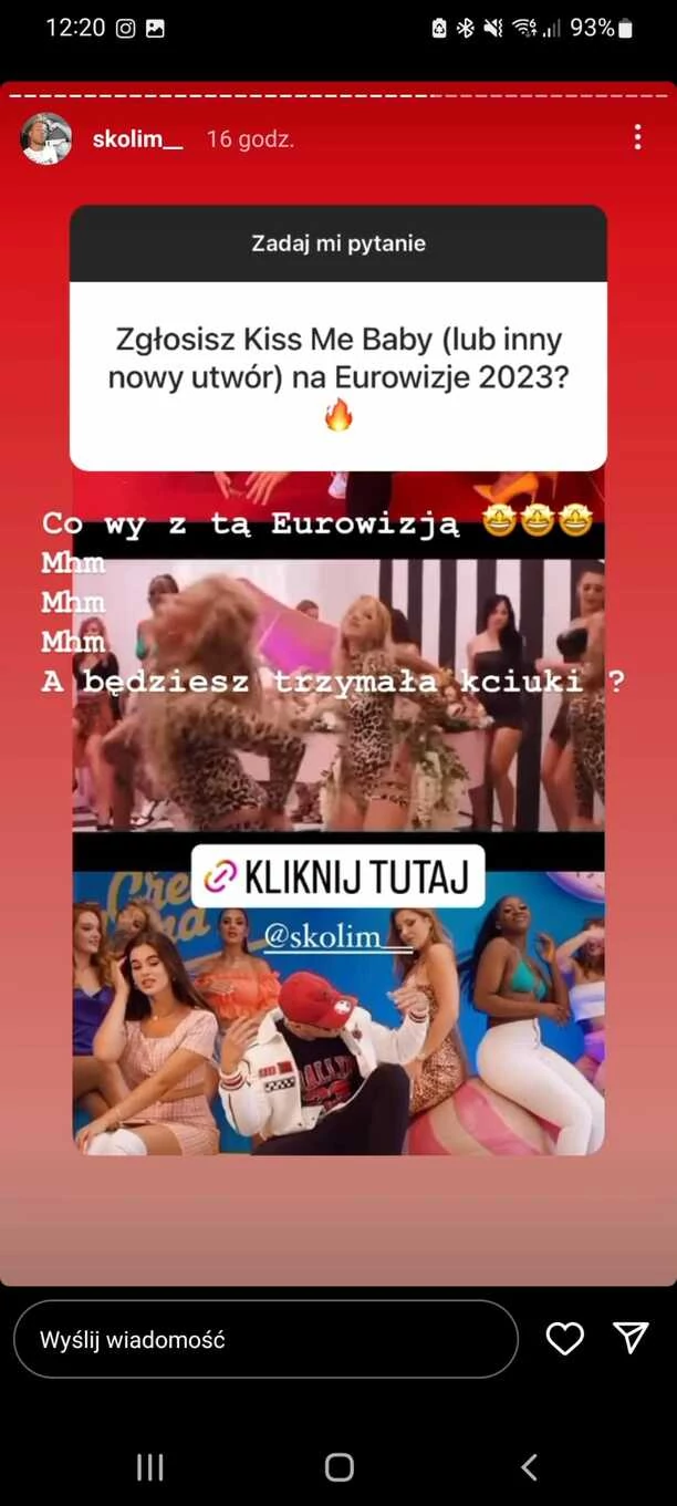 Skolim na Eurowizji 2023?! „pojadę i ja dla was wygram„ To będzie przełom w disco polo?! 