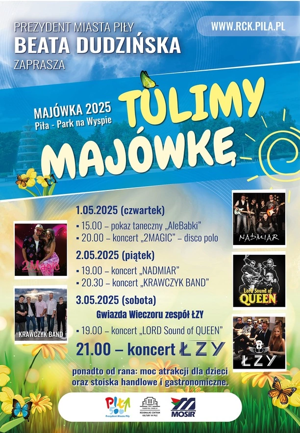 2Magic wystąpi w Pile! Majówka 2025 pełna muzyki, atrakcji i darmowych koncertów
