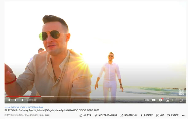 Wielki sukces uwielbianego zespołu disco polo! Kuba Urbański Playboys może otwierać szampana!