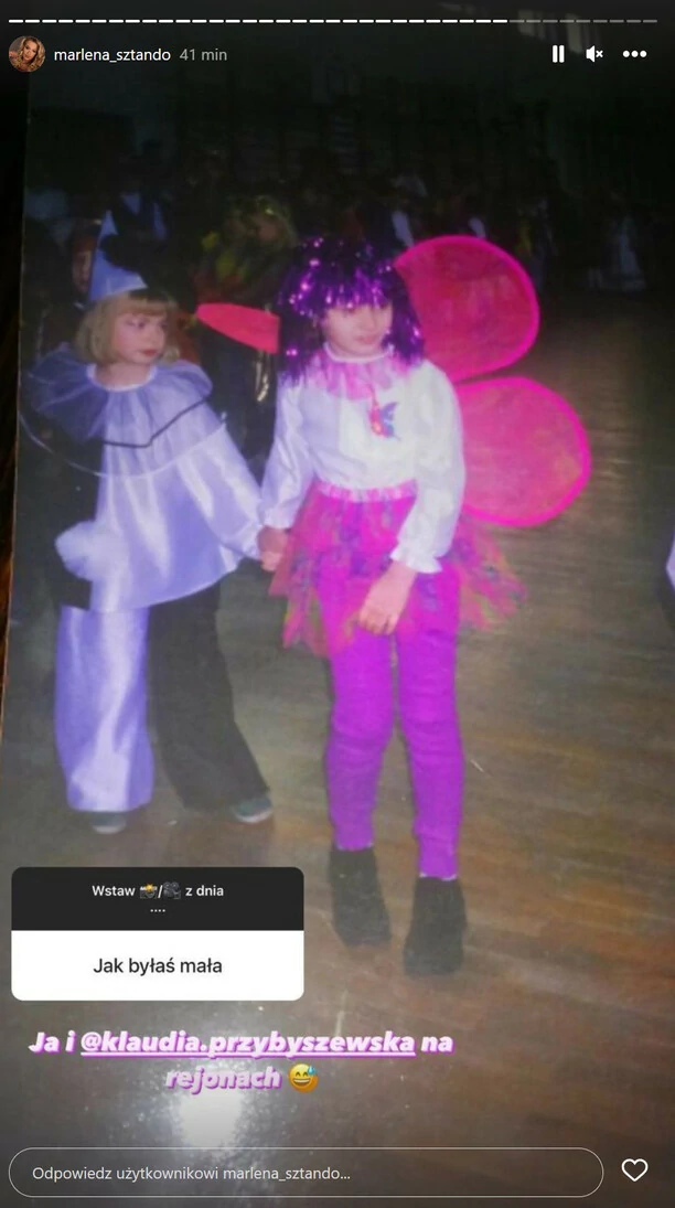 Gwiazda zespołu Szpilki Marlena Sztando pokazała zdjęcie z dzieciństwa! Jest z nią znana wokalistka! Rozpoznajecie gwiazdy?! 