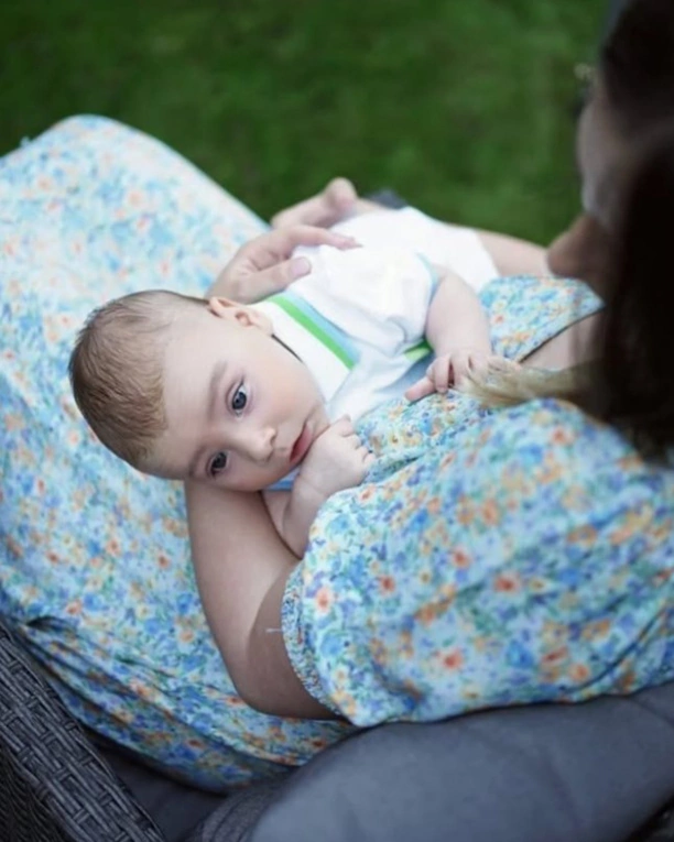 Faustyna Martyniuk pokazała syna Daniela. Internauci komentują: cały tatuś