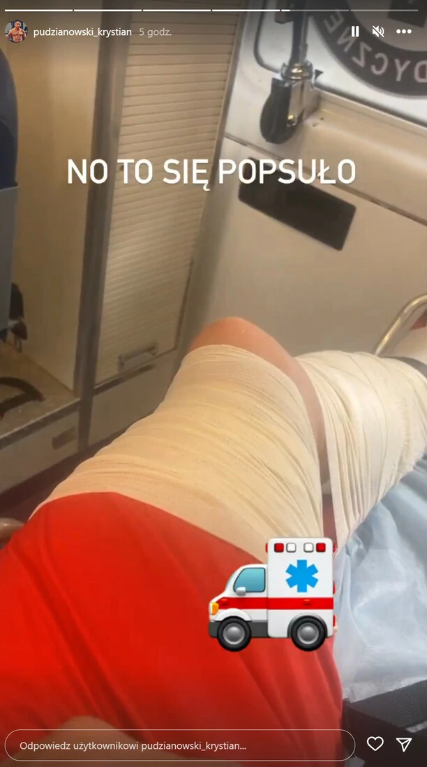 Z ostatniej chwili! Poważna kontuzja Pudzianowskiego! Zabrała go karetka!