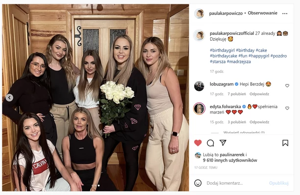 Huczne urodziny znanej gwiazdy disco polo! Paula Karpowicz - Topky pokazała jak bawi | ZDJĘCIA