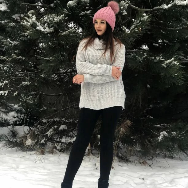 Wyjątkowa sesja! Znana wokalistka disco polo kusi ciałem w zimowej scenerii! Fani komentują jej FOTO! 