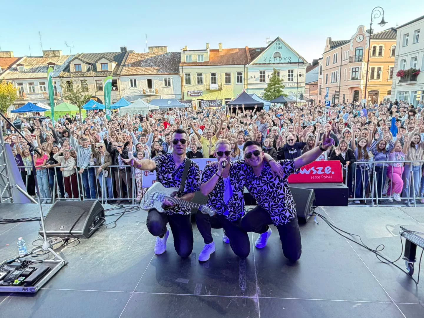 Playboys porwali tłum w Płońsku! Tak wyglądał koncert zespołu na 21. Dniu Patrona Miasta