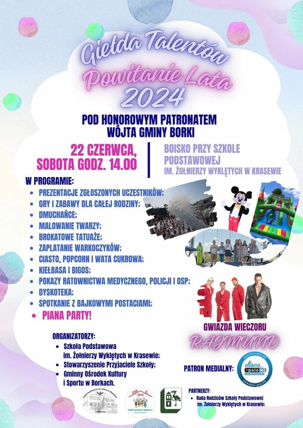 Giełda Talentów, czyli wyszukiwanie nowych muzycznych artystów pod okiem lidera zespołu Rajmund!