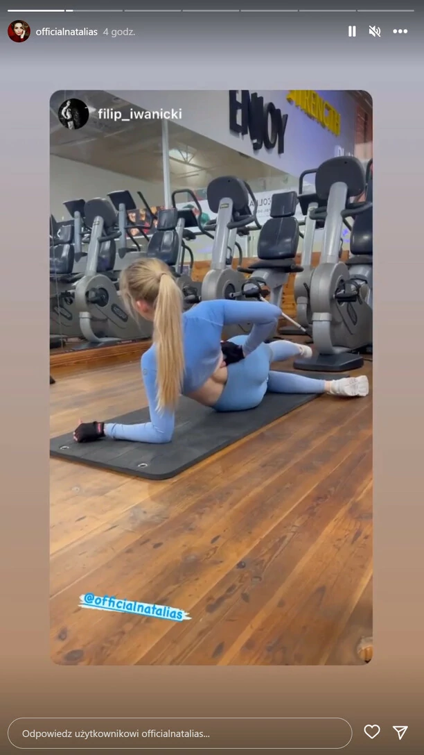 Natalia Siemieniecka z Top Girls na siłowni! Pokazała swoją figurę! Robi wrażenie | ZDJĘCIA