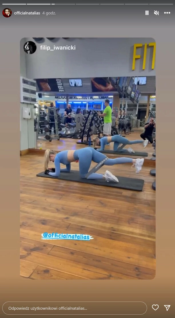 Natalia Siemieniecka z Top Girls na siłowni! Pokazała swoją figurę! Robi wrażenie | ZDJĘCIA