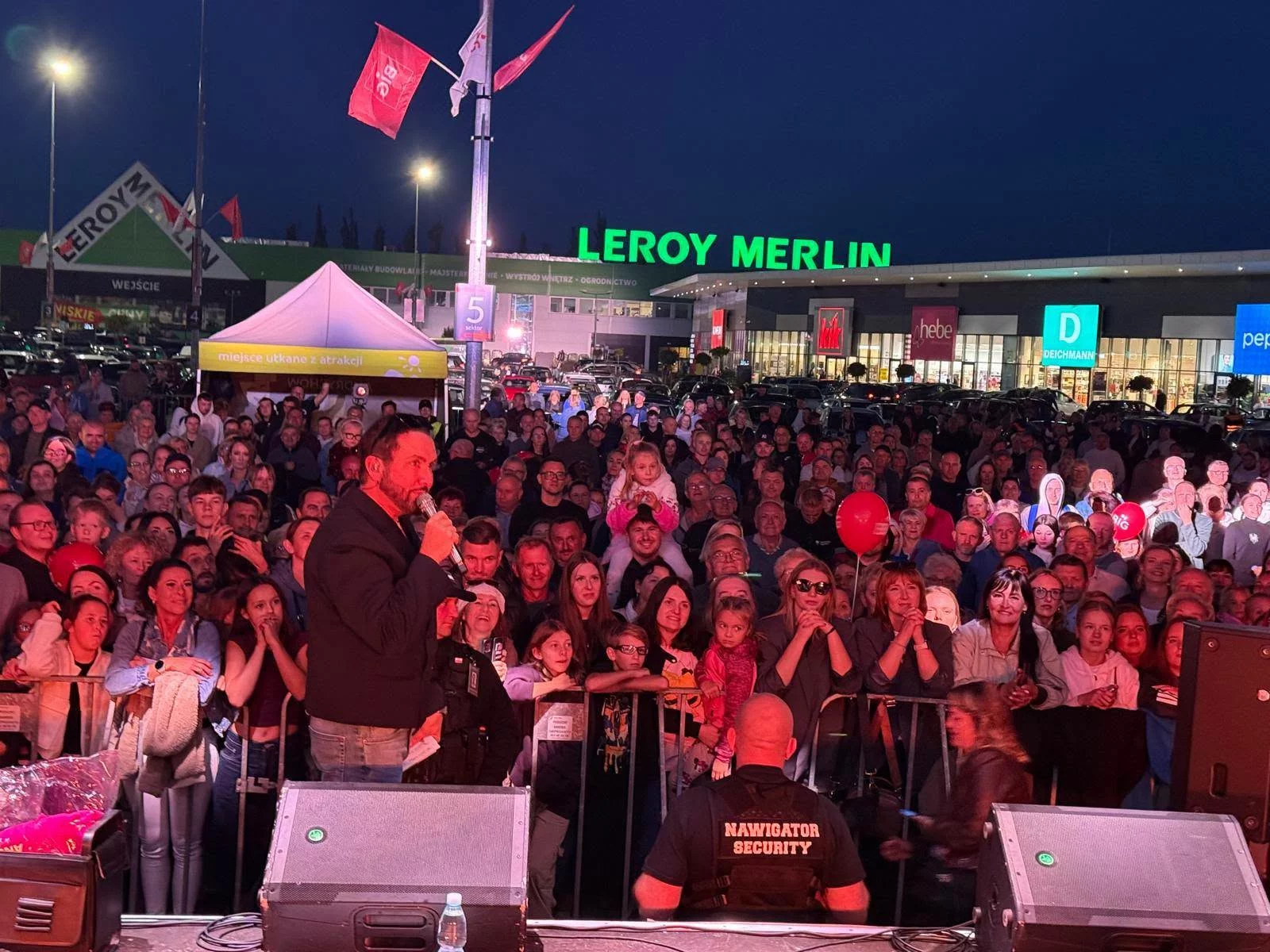 Koncert Andre w Andrychowie. Babie Lato i 5. urodziny BIG Andrychów przyciągnęły tłumy