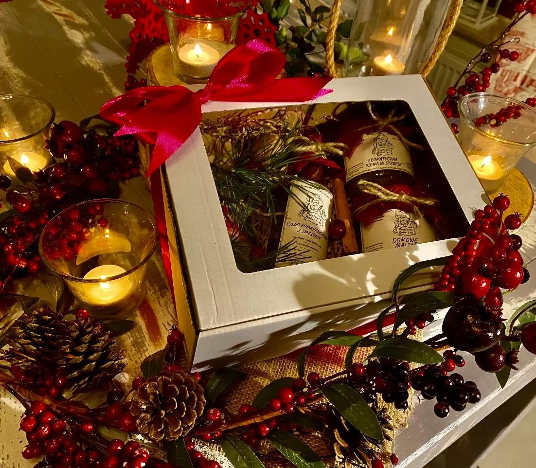 Piękna przygotowana paczka