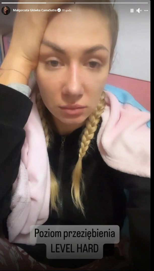 Znana wokalistka disco polo Małgorzata Główka w masce tlenowej! Zdrowie CamaSutry jest zagrożone?