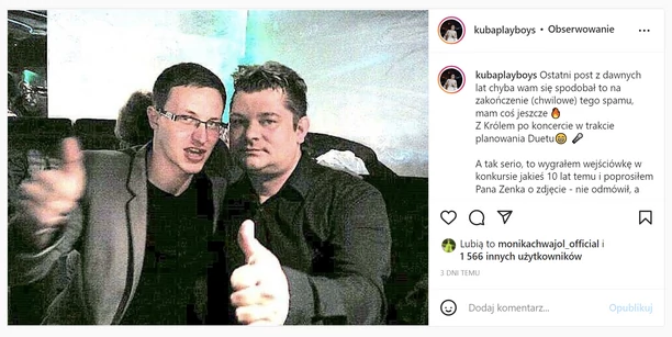 Kuba Urbański Playboys na zdjęciu z Zenkiem Martyniukiem! Fotografia sprzed 10 lat! Zobaczcie co na to fani! 