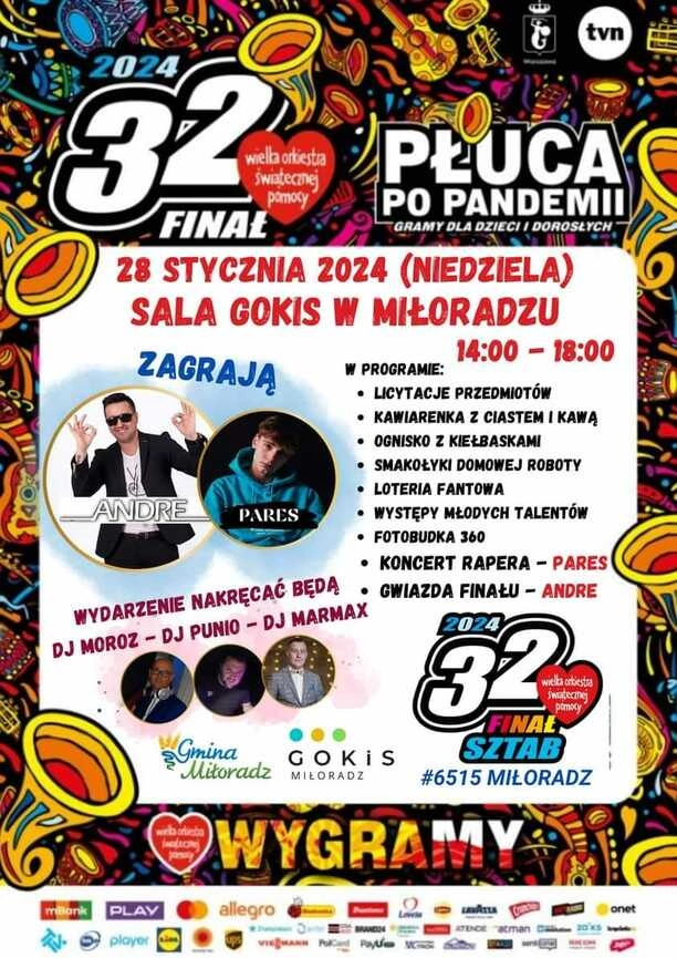 Andre WOŚP: Dwa koncerty w miejscowości Wicko oraz Miłoradzie!