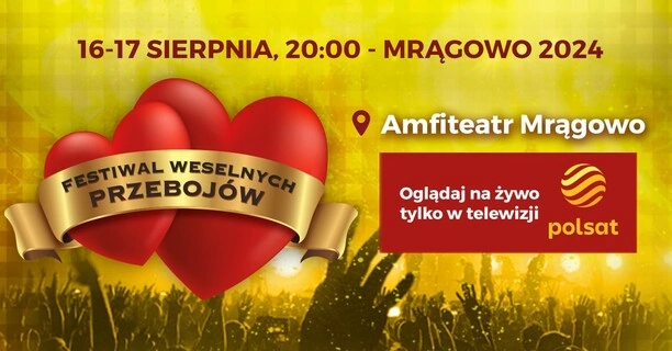 Festiwal Weselnych Przebojów 2024 - gdzie kupić bilety i za ile, kto wystąpi