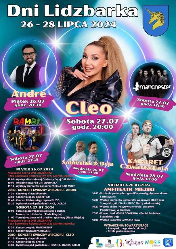 Magiczny Weekend w Lidzbarku: Gwiazda Disco Polo na Dniach Lidzbarka 2024
