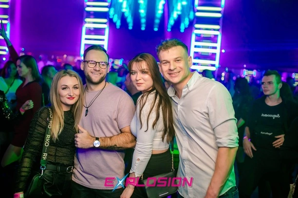 Joker i tłumy na jego koncercie świątecznym w klubie Explosion w Warszawie