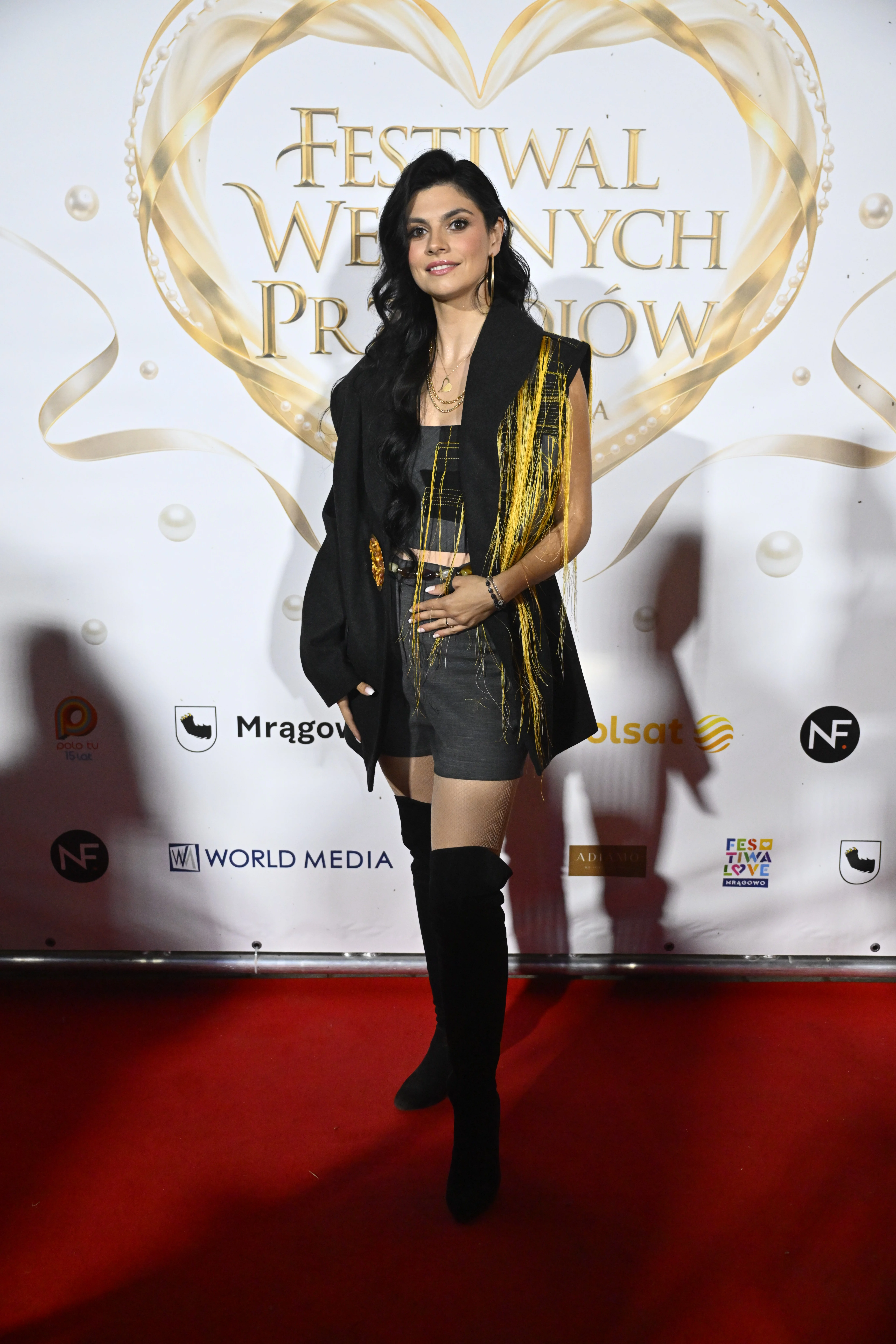 Zwyciężczyni Disco Star 2026 Daria Budka na Festiwalu Weselnych Przebojów w Mrągowie