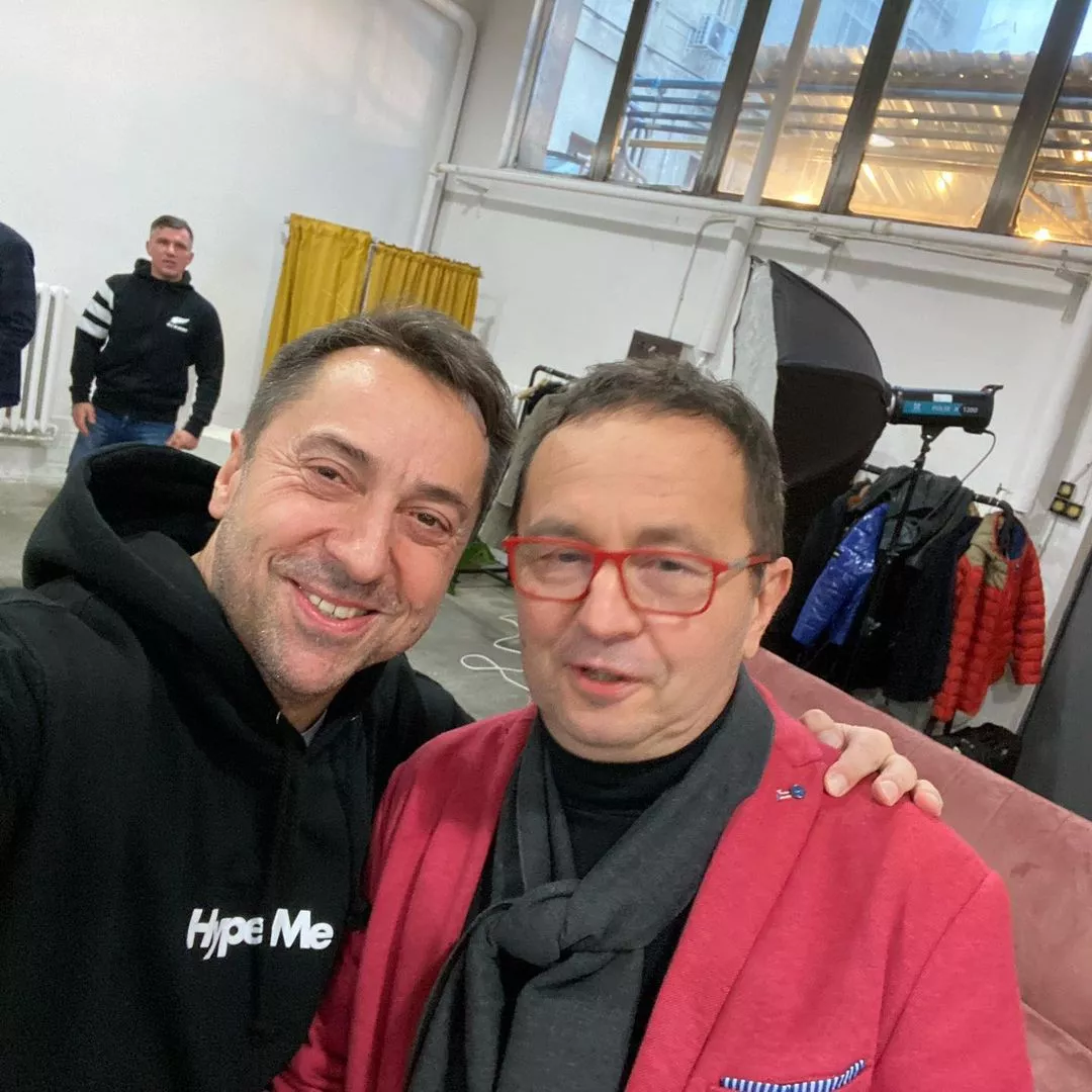 Sesja zdjęciowa Marcina Millera i Łukasz Rybarski