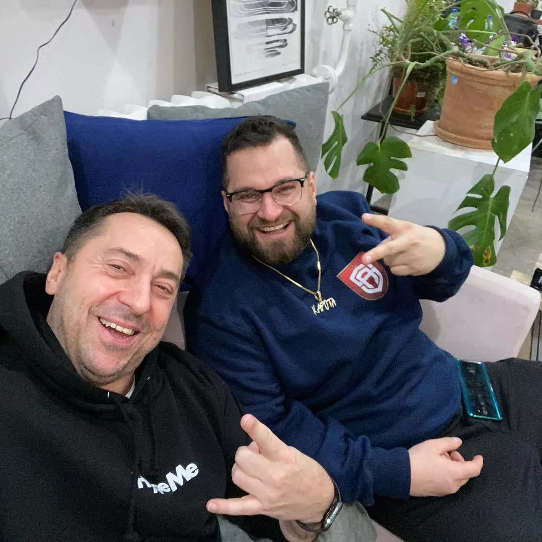 Książe Kapota i Marcin Miller (Boys)