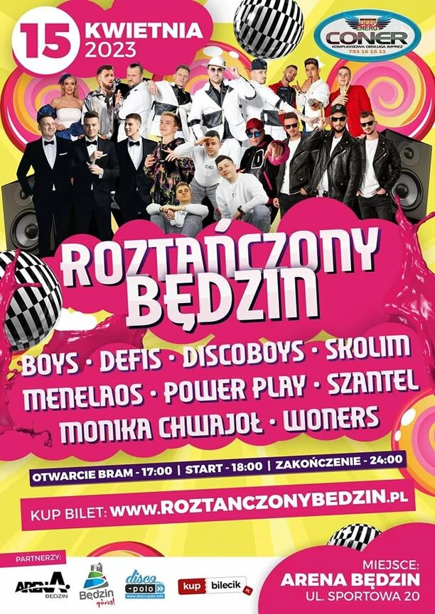 Roztańczony Będzin już 15 kwietnia! Lista wykonawców, bilety! 