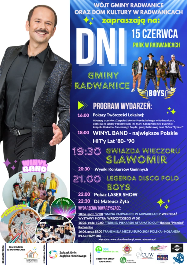 Wielkie Gwiazdy na Dniach Gminy Radwanice: Sławomir i Boys!