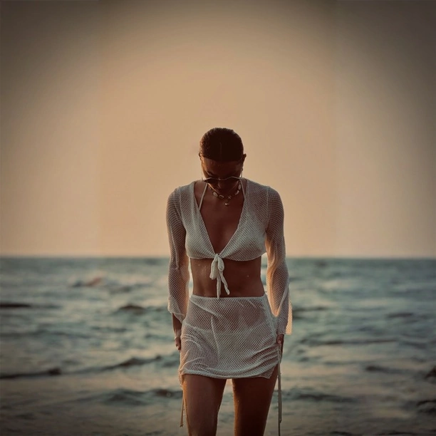 Angelika Żmijewska w białym bikini w Indiach! Fani oszaleli na widok nowych zdjęć wokalistki disco polo